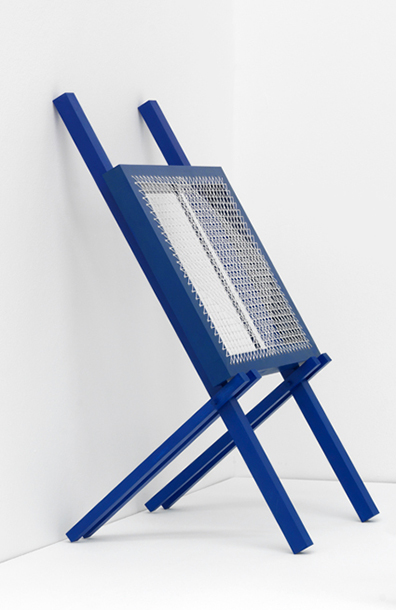 Jenni Tischer: Holz, Baumwollkordel
85 x 44 x 50 cm. Jenni Tischer