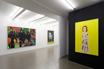 Commodious Thoughts from Outer Space: 
- - - 
Alex Katz, Daniel Richter - Courtesy: Galerie Thaddaeus Ropac Paris · Salzburg
Thomas Scheibitz - Courtesy: Sprüth Magers, Berlin London
. 