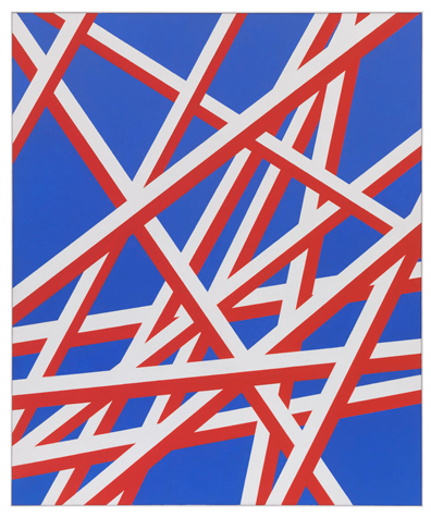 Florentina Pakosta: 1994, 180 x 150 cm, Acryl auf Leinwand. 