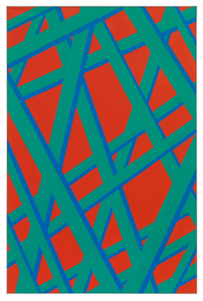 Florentina Pakosta: 2012, 150 x 100 cm, Acryl auf Leinwand. 