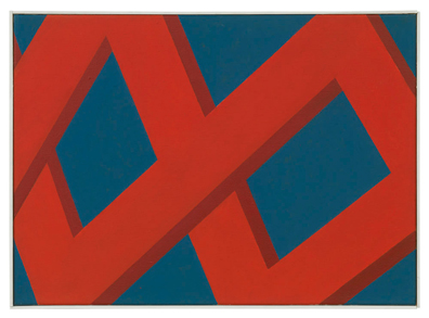 Florentina Pakosta: 2008, 46 x 65 cm, Acryl auf Leinwand. 