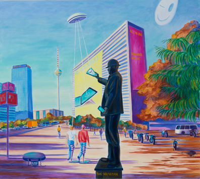 Anna Meyer: 2014
Öl auf Leinwand, 160 x 180 cm. Lukas Dostal