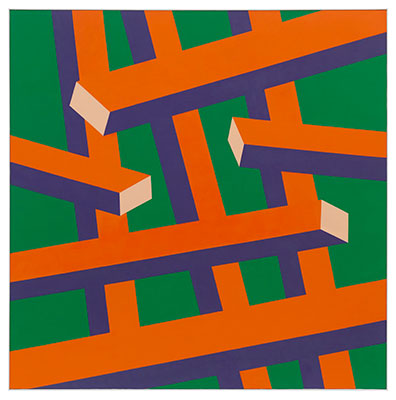 Florentina Pakosta: 2013
Acryl auf Leinwand, 150 x 150 cm, Unikat. Lisa Rastl