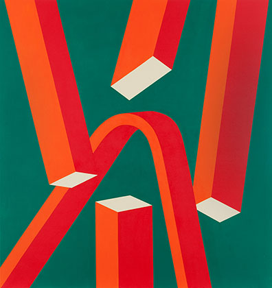 Florentina Pakosta: 2014
Acryl auf Leinwand, 160 x 150 cm, Unikat. Lisa Rastl