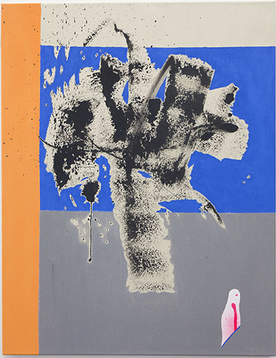 Caroline Corleone: Mixed media auf Leinwand, 90 x 70 cm . Caroline Corleone