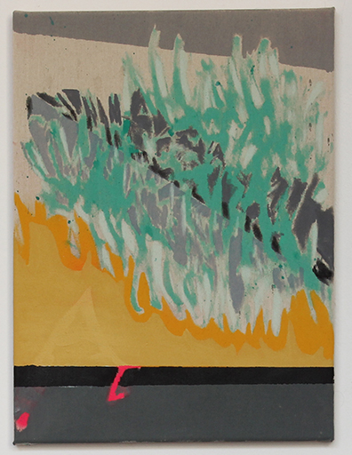 Caroline Corleone: Mixed media auf Leinwand, 40 x 30 cm. Caroline Corleone