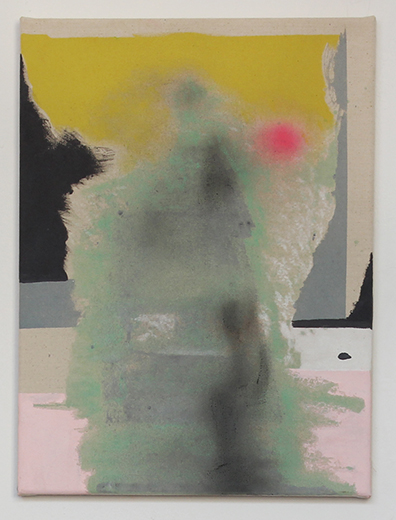 Caroline Corleone: Mixed media auf Leinwand, 40 x 30 cm. Caroline Corleone