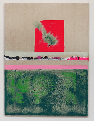 Caroline Corleone: Mixed media auf Leinwand, 40 x 30 cm. Caroline Corleone