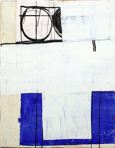 FRITZ PANZER / JOSEF BAUER: O.T., 2016
Öl_Tempara auf Holz,
66 x 51 cm, Unikat 
. 