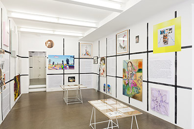 „image/reads/text“ „The Happy Fainting of Painting #2” curated by_Hans Jürgen Hafner & Gunter Reski.: . Rudolf Strobl