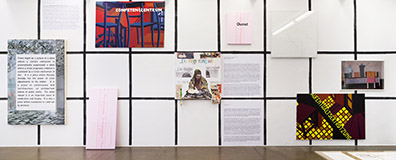 „image/reads/text“ „The Happy Fainting of Painting #2” curated by_Hans Jürgen Hafner & Gunter Reski.: 
Art & Language, Rosa Hausleithner, Elke Silvia Krystufek, 
Heinrich Dunst, Art & Language, Rosa Hausleithner. Rudolf Strobl