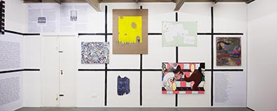 „image/reads/text“ „The Happy Fainting of Painting #2” curated by_Hans Jürgen Hafner & Gunter Reski.: 
Ellen Gronemeyer, Paul Sochacki, Robert Müller,
Anke Völk, Marcus Weber, Lutz Braun. Rudolf Strobl