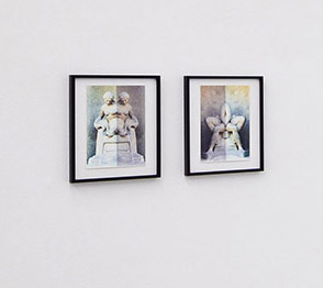 COLLAGE_Jiří Kolář . Jiří Kovanda . Dominik Lang  . Katja Strunz . Sofie Thorsen . Jenni Tischer : Untitled (Práchners Terezka) 1980/1990 
Siamiaca, cardboard . 25,9 x 12,2 cm. Unikat / Unique

Untitled (Práchners Terezka) 1980/1990
 Siamiaca, cardboard . 25,9 x 12,2 cm. Unikat / Unique. Jiri Kovanda