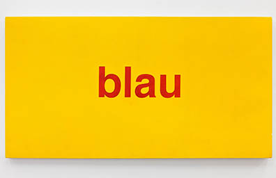 Josef Bauer: Gewebe auf Faserplatte, Acrylfarbe / 
fabric on fiberboard, acrylic paint
 94 x 180 x 3 cm. Unikat/Unique.. Josef Bauer