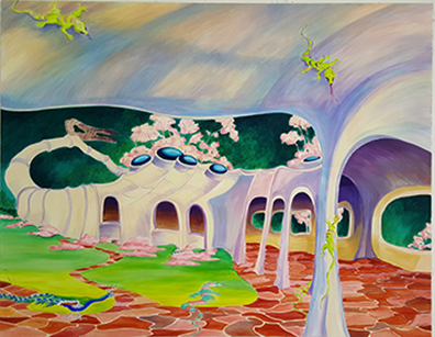 Anna Meyer: 
Öl auf Leinwand /
Oil on canvas
140 x 180 cm
Unikat / Unique. Anna Meyer