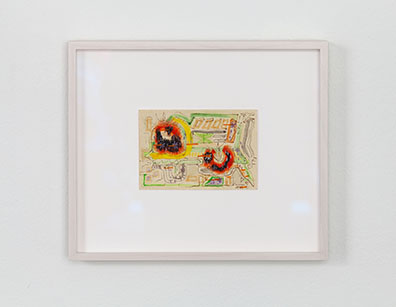 MILIEU _ curated by Mirjam Thomann & Jenni Tischer: ´Untitled´, 1950
Aquarell, framed 28.5 x 33 cm
Courtesy Sammlung Artothek des Neuen Berliner Kunstvereins. n.b.k./Jens Ziehe, 2014