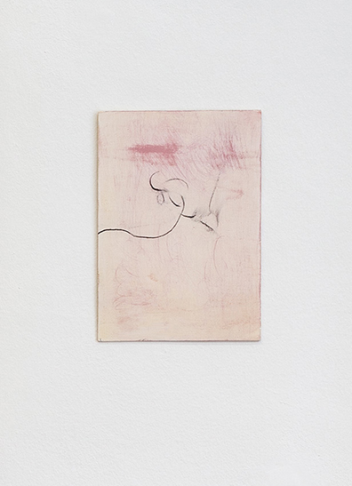 Sofie Thorsen: 
Pigment und Kaseinfarbe auf Holz / 
pigment and casein paint on wood 
42 x 29,5 cm
Unikat/unique. Sofie Thorsen.