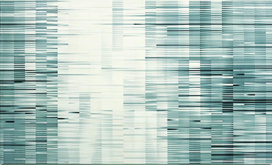 Esther  Stocker: 2001
Öl auf Leinwand, 150 x 250 cm . 