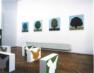 Naturbegriffe, Blicke: "Missing You", 1996 
Iris print, 3. Auflage
je 74 x 69 x 2.5 cm . 