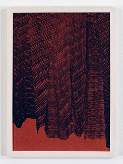  Caroline Corleone[br]Theresa Eipeldauer[br]Anna Meyer[br]Muntean/Rosenblum[br]Haleh Redjaian[br]Esther Stocker[br]Katja Strunz[br]Sofie Thorsen[br]Jenni Tischer: 
„Untitled“, 2020. Tusche, 
Papier, Karton, 44,5 x 32,5 cm. Unikat.
. 