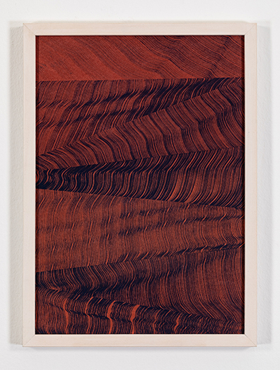  Caroline Corleone[br]Theresa Eipeldauer[br]Anna Meyer[br]Muntean/Rosenblum[br]Haleh Redjaian[br]Esther Stocker[br]Katja Strunz[br]Sofie Thorsen[br]Jenni Tischer: „Untitled“, 2020. Tusche, 
Papier, Karton, 44,5 x 32,5 cm. Unikat.. 