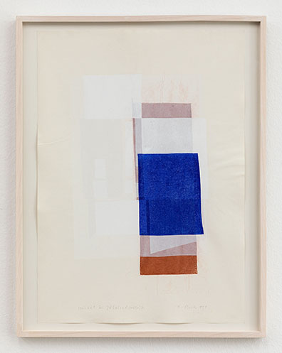Josef Bauer[br]Hertha Hurnaus[br]Fritz Panzer[br]Sofie Thorsen : Unikatdruck,
Zeitungspapier, Hautleim, Farbpigmente
66 x 52 gerahmt. 
