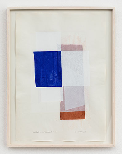 Josef Bauer[br]Hertha Hurnaus[br]Fritz Panzer[br]Sofie Thorsen : Unikatdruck,
Zeitungspapier, Hautleim, Farbpigmente
66 x 52 gerahmt. 