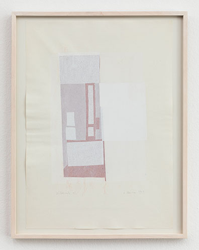 Josef Bauer[br]Hertha Hurnaus[br]Fritz Panzer[br]Sofie Thorsen : Unikatdruck,
Zeitungspapier, Hautleim, Farbpigmente
66 x 52 gerahmt. 