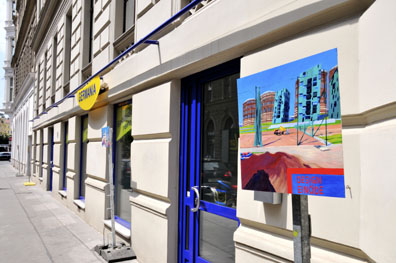 Anna Meyer:  Schilderweg Eschenbachgasse. Anna Meyer