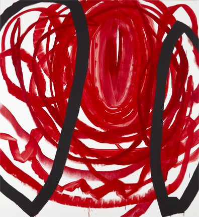 Otto Zitko: 2010
Acryl auf Aluminium, 216 x 200 cm. 