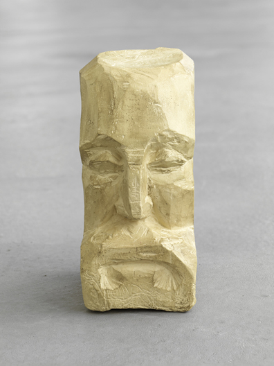 Ugo Rondinone: still.life. (plaster head), 2011
Bronze, Blei, Farbe
18,5 x 11,3 x 8,7 cm
3 + 1 AP. Ugo Rondinone und Krobath Wien &#9474; Berlin